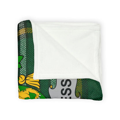 Shaughnessy Surname Irish Coat Of Arms Tartan Blanket