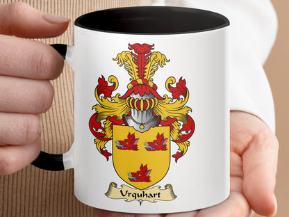 Clan Urquhart Scottish Coat of Arms Mug - Living Stone Gifts