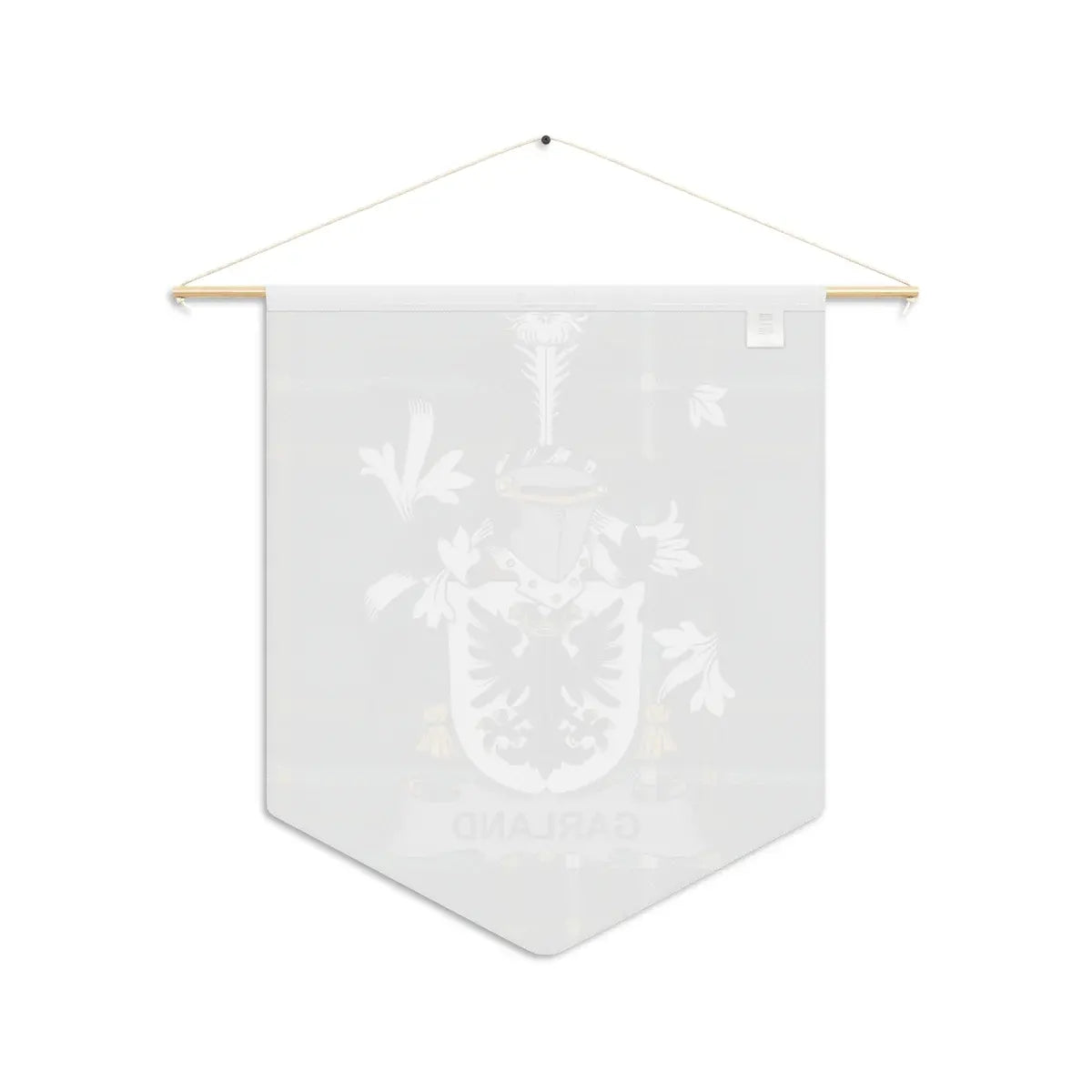 Personalized Family Crest Hanging Banner Home Decor product