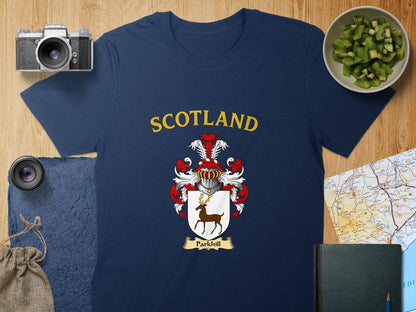 Scotland Parkhill Stag Crest Graphic T-Shirt product