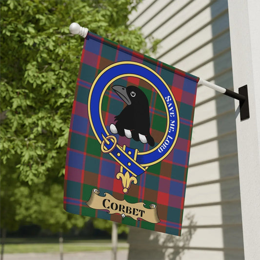 Save The Lo Roid Corbet Plaid Outdoor Flag product