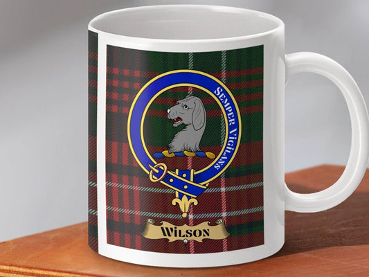Scottish Clan Tartan Wilson Coffee Mug product type