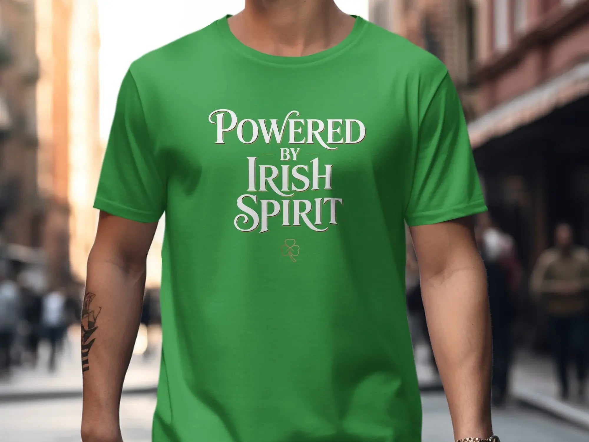 Powered by Irish Spirit Graphic Tee