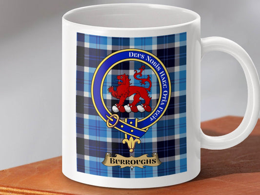 Family Clan Tartan Mug with Customizable Name product