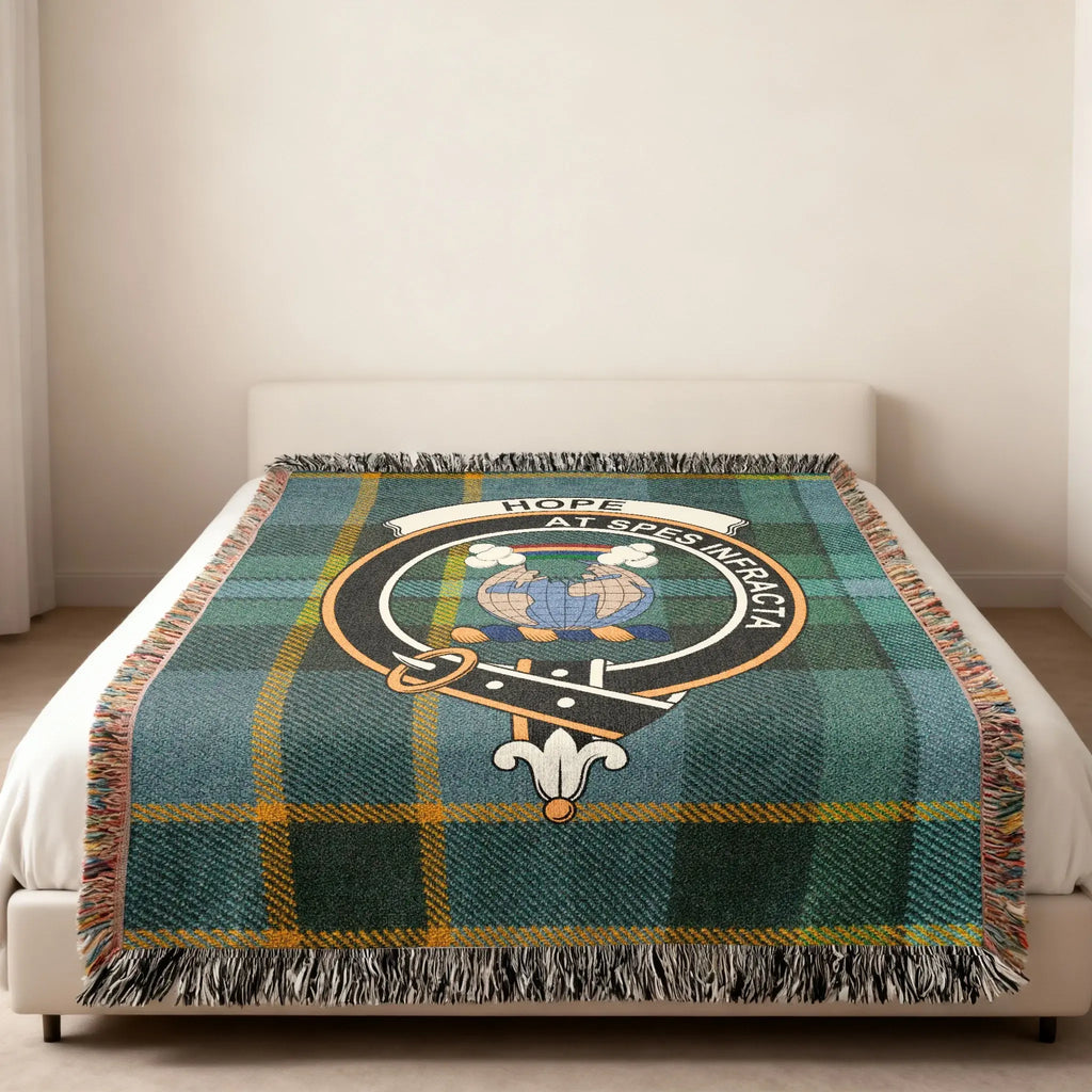 Hope At Spes Infracta Scottish Clan Emblem Blanket