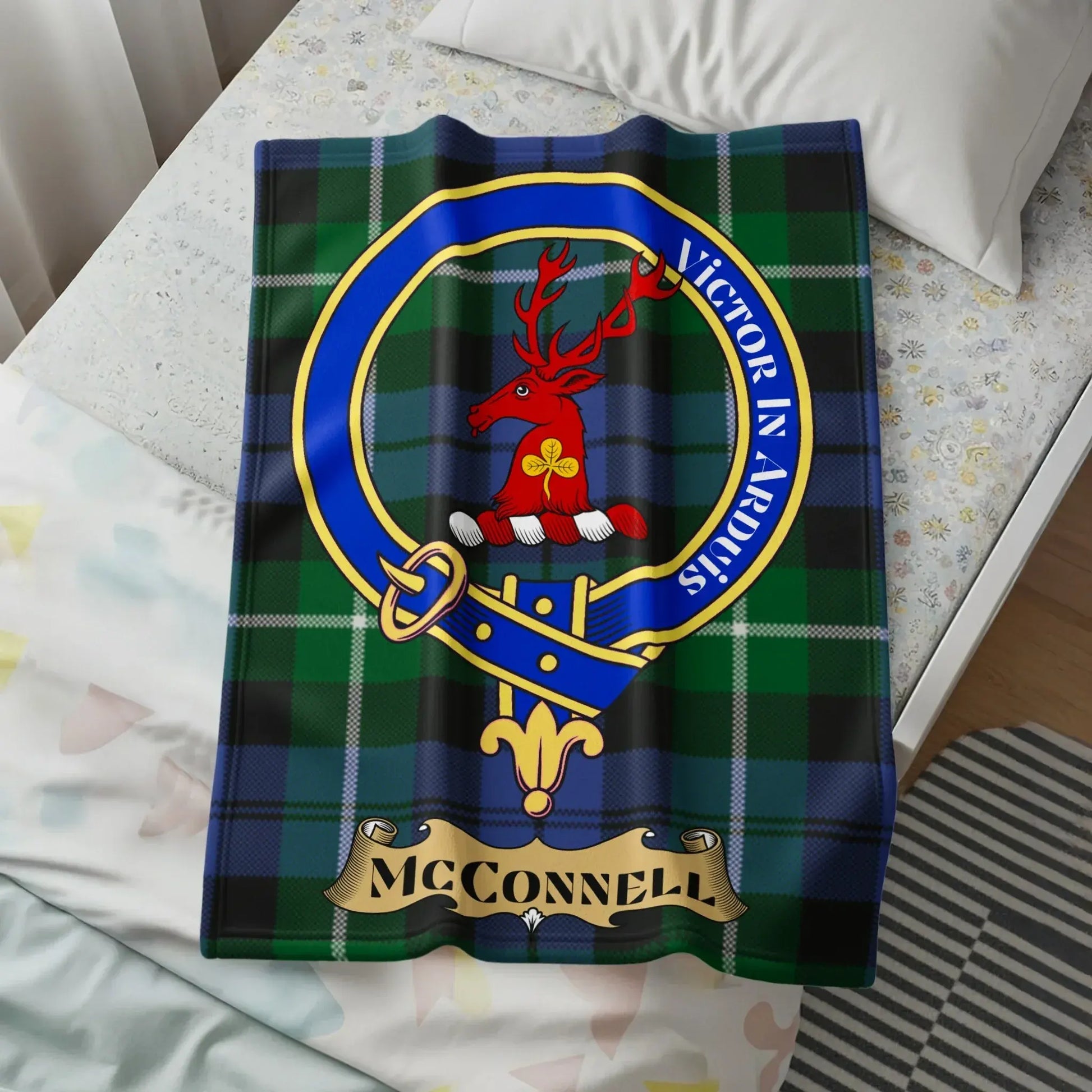 McConnell Tartan Plaid Blanket High Quality Product
