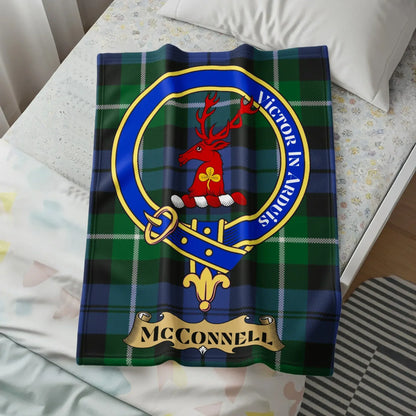 McConnell Tartan Plaid Blanket High Quality Product