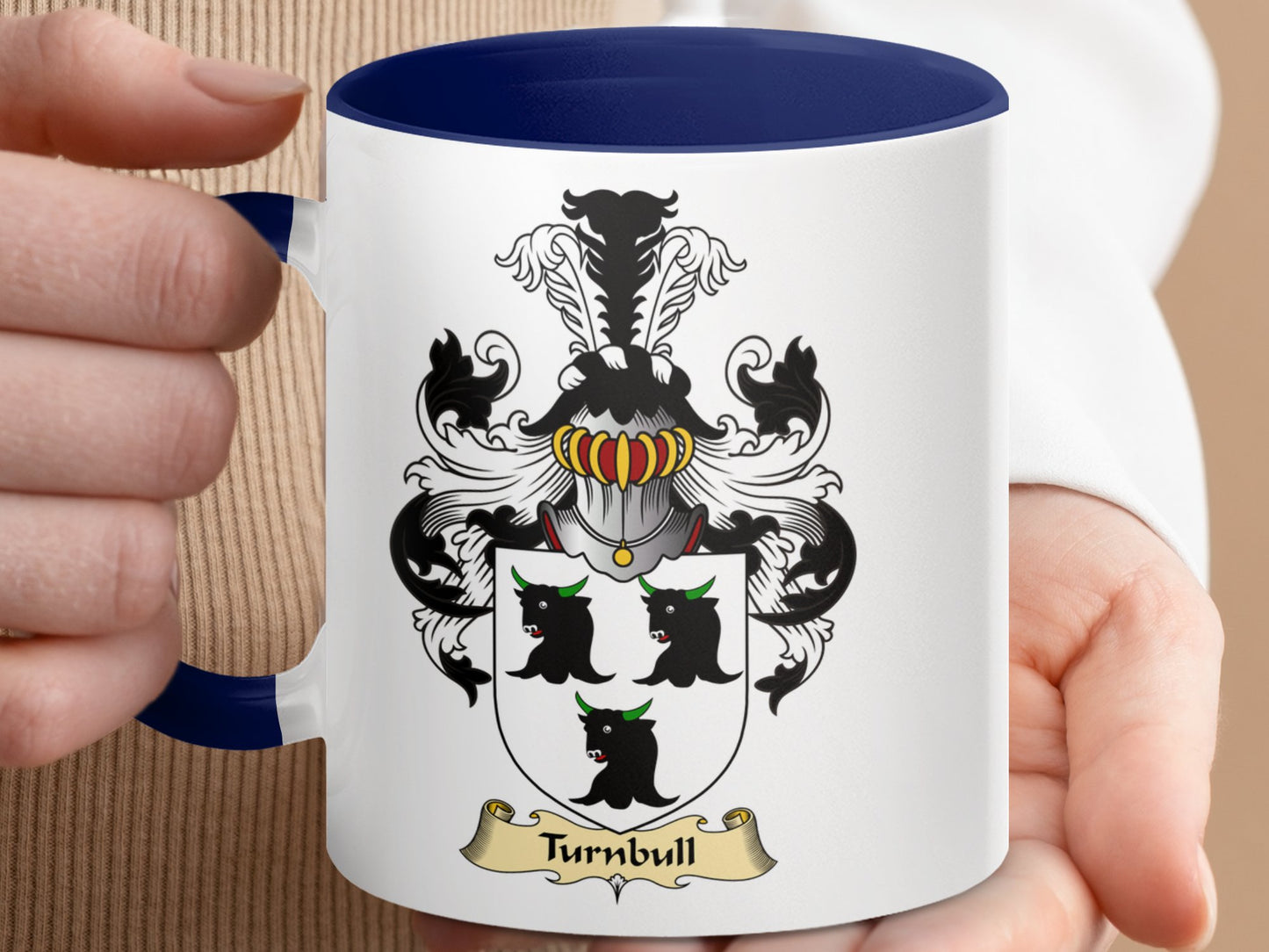 Clan Turnbull Scottish Coat of Arms Mug - Living Stone Gifts