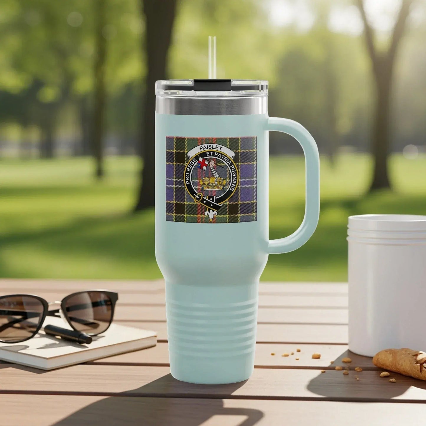 Paisley Fire Leather Firefighter 40oz Tumbler product