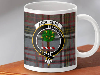 Anderson Stand Sure Plaid Personalized Mug product