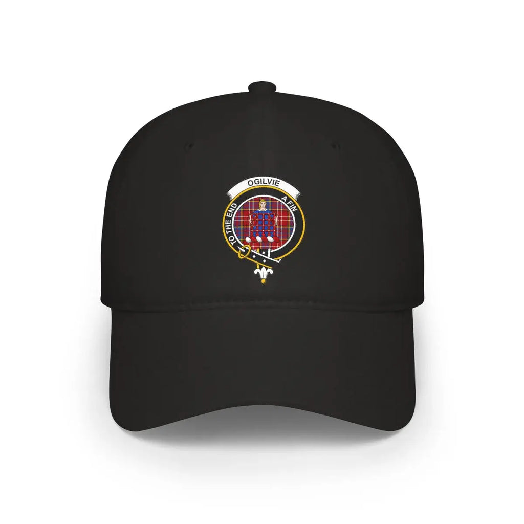Clan Ogilvie Coat of Arms Embroidered Hat Accessory
