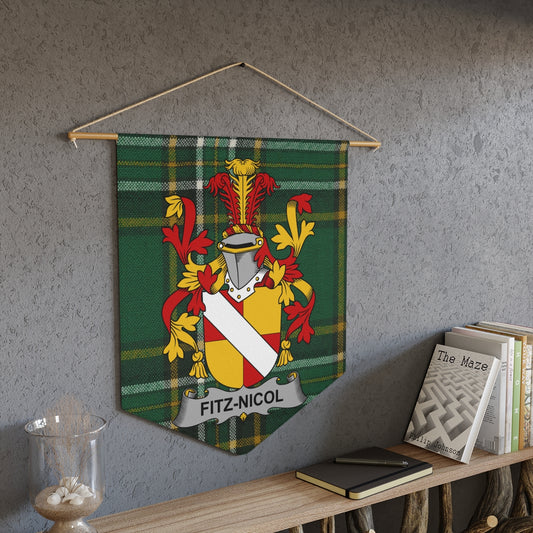 Fitz-Nicol Family Crest Tapestry Wall Hanging product type