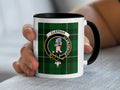 Clan Clephan Crest Green Plaid Ceramic Mug