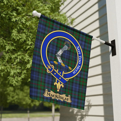 Mackinlay Crest Tartan Garden Flag product