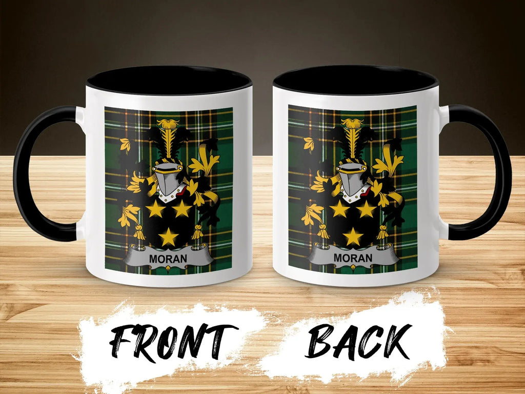 Moran Irish National Tartan ceramic accent mug