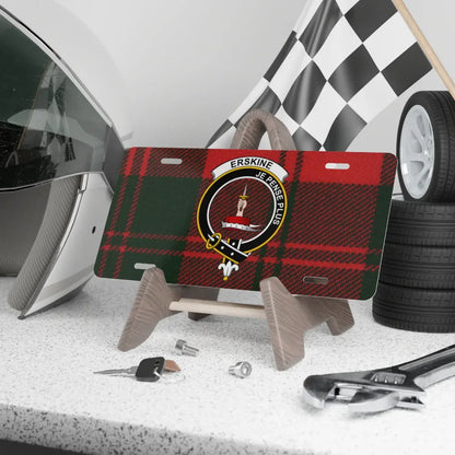 Erskine Je Pense Plus License Plate product