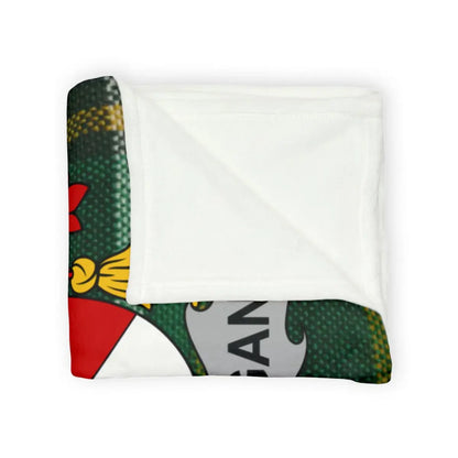 Festive Green and Red Cozy Blanket product type