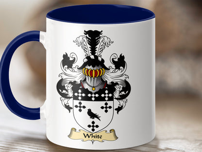 Clan White Scottish Coat of Arms Mug - Living Stone Gifts