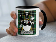 Power Surname Irish Heritage Mug