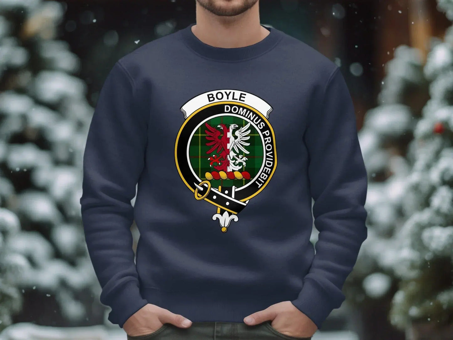 Boyle Dominus Providebit Crest Sweatshirt product type
