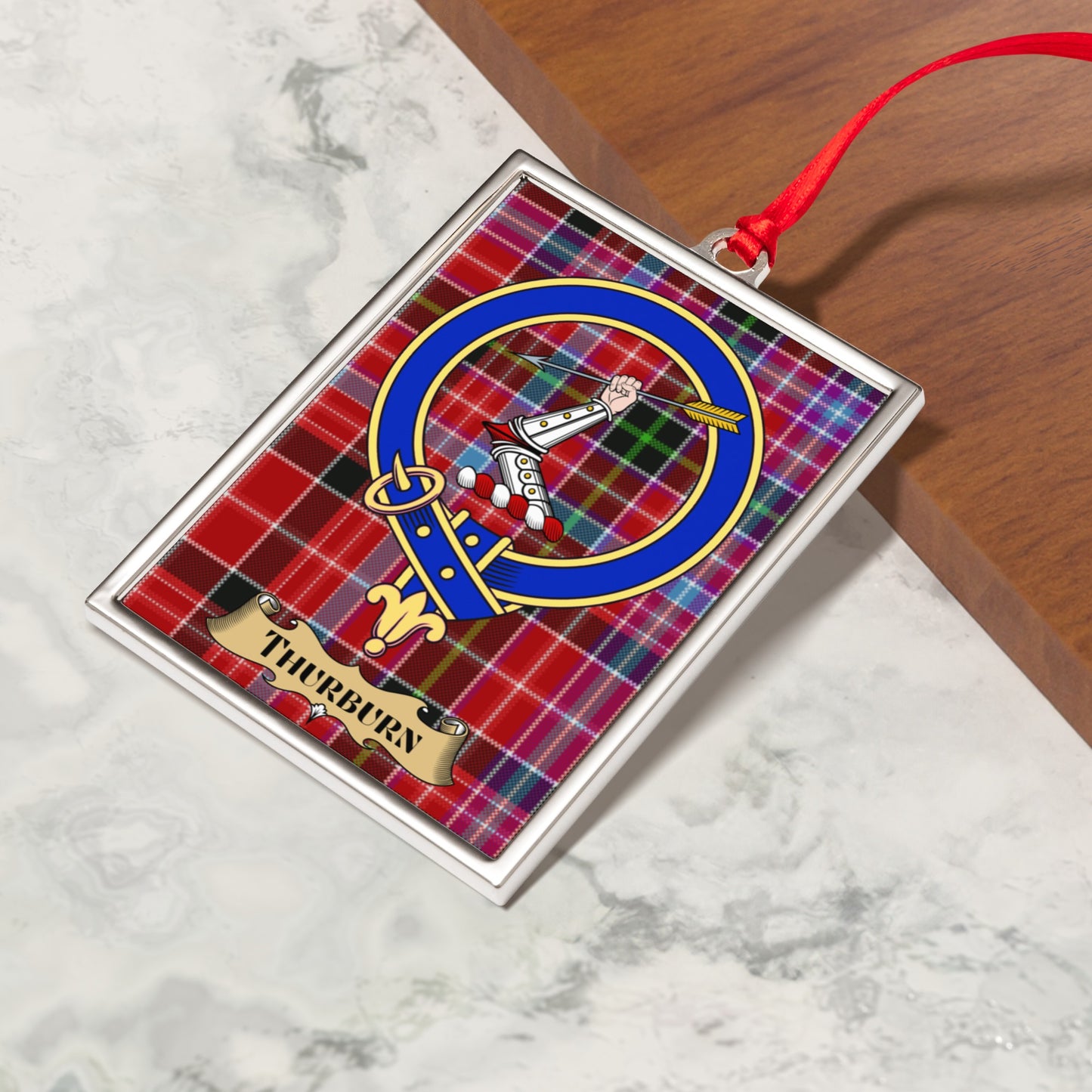 Scottish Clan Tartan Crest Ornament Decoration product type