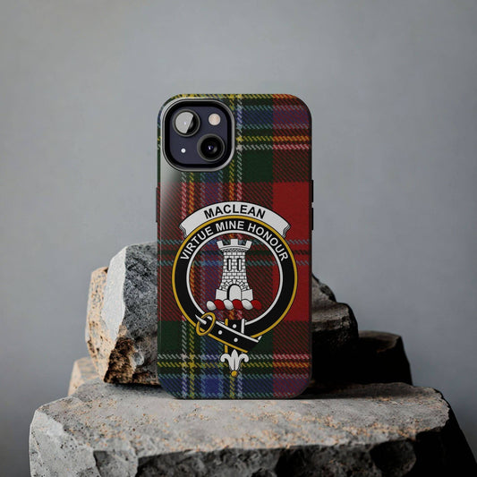 Maclean Clan Scottish Tartan Cell Phone Case - Celtic Ancestry Gifts