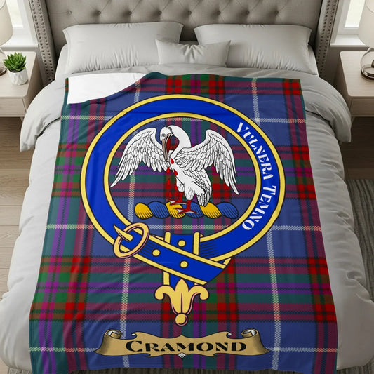 Viverra Temo Cramond Tartan Eagle Blanket product