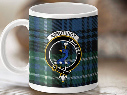 Arbuthnot Laus Deo Plaid Pattern Mug product