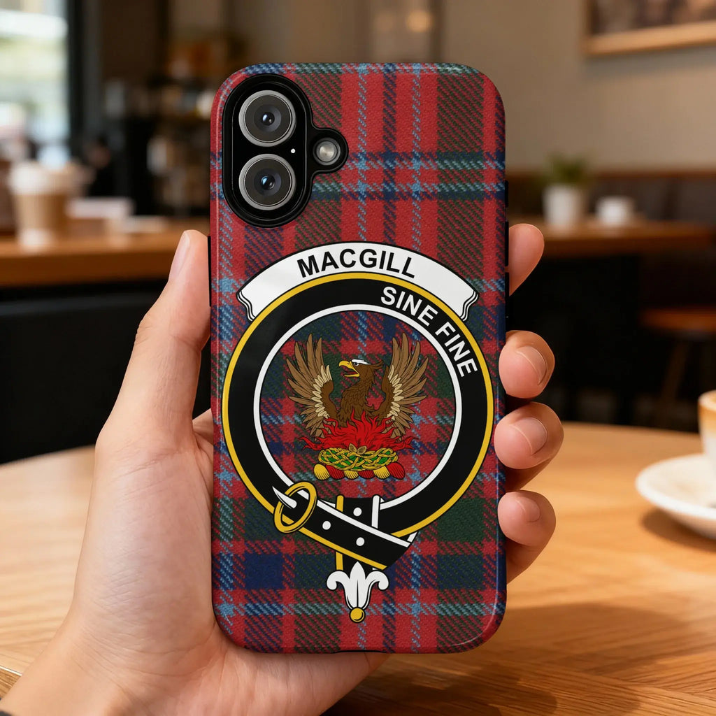 MacGill Sine Fine Tartan Pattern Smartphone Case