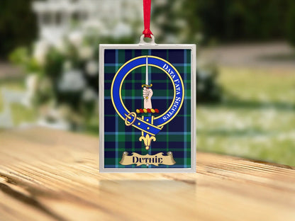 Duthie Clan Crest Tartan Plaid Print Hanging product
