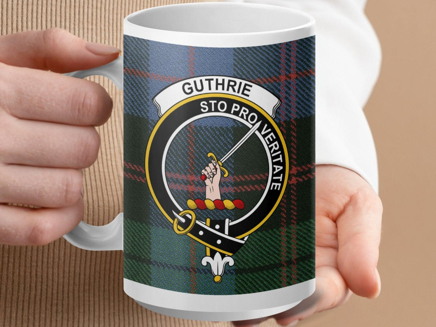 Guthrie Sto Pro Veritate Plaid Design Mug product