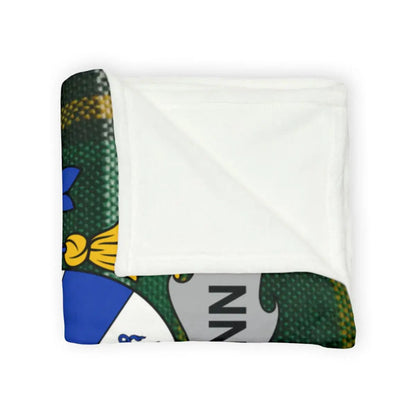 Comfortable Family Crest Printed Blanket product