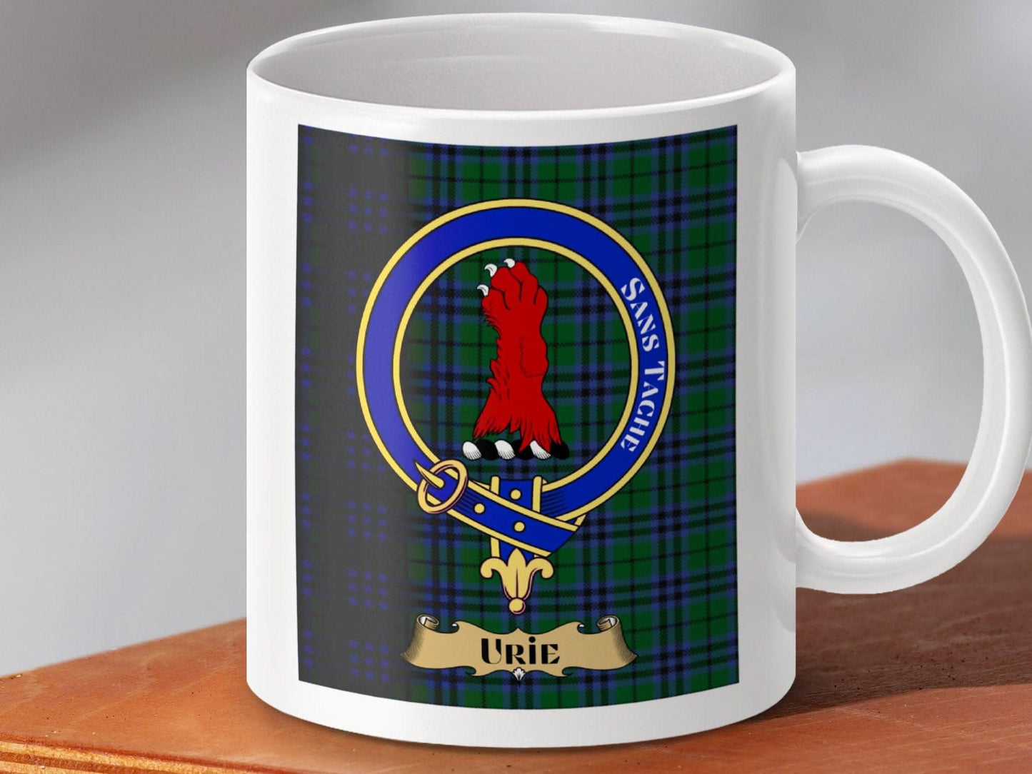 Urie Scottish Clan Crest Emblem Coffee Mug product