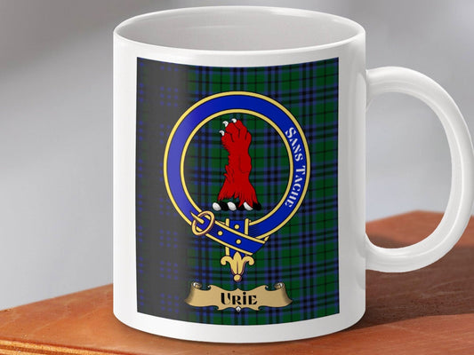 Urie Scottish Clan Crest Emblem Coffee Mug product