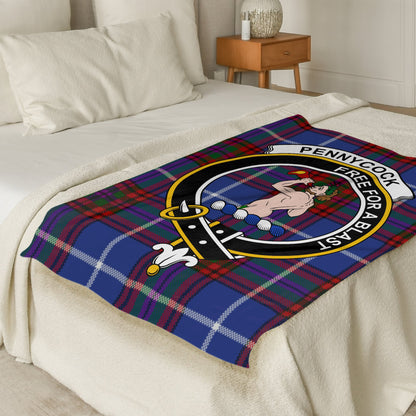 Scottish Clan Pennycock Tartan Throw Blanket - Living Stone Gifts