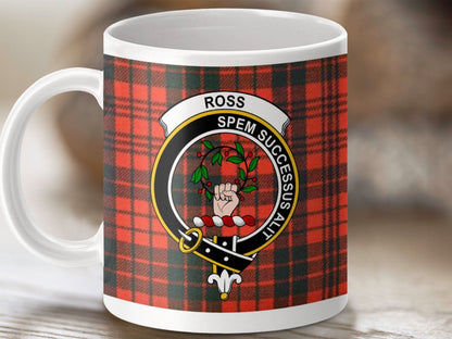 Ross Spem Successus Clan Tartan Design Mug product