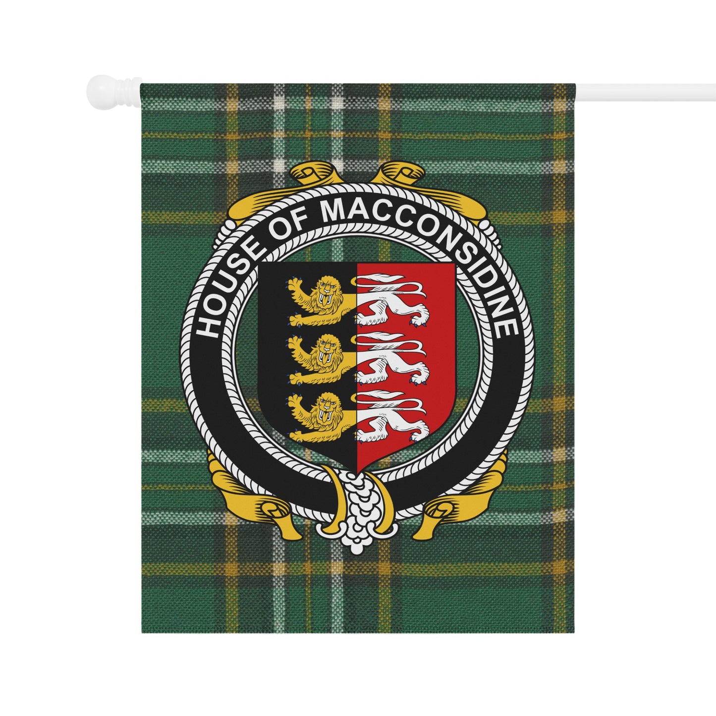 House of MacConsidine Tartan Banner Decorative Flag