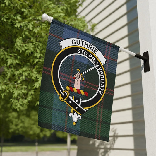 Guthrie Family Crest Pattern House Flag product