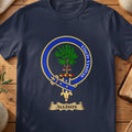 Allison Scottish clan crest T-shirt in Navy