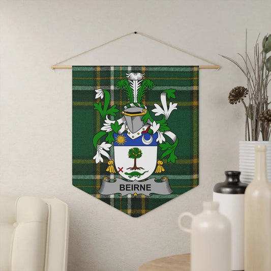 Family Heritage Beirne Coat of Arms Wall Decor product