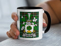 Furlong Irish family crest black accent mug