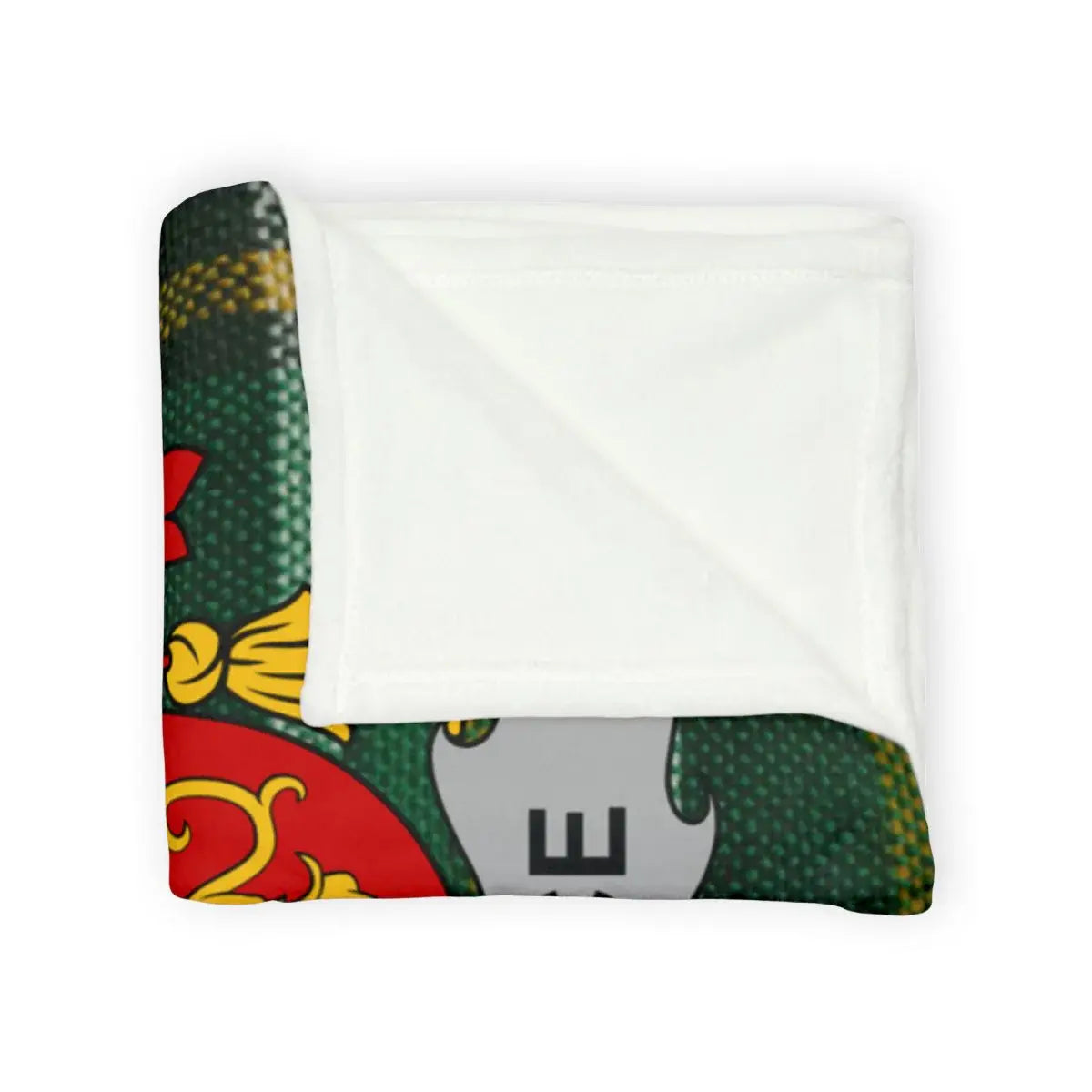 Colorful Green and Red Patterned Blanket product