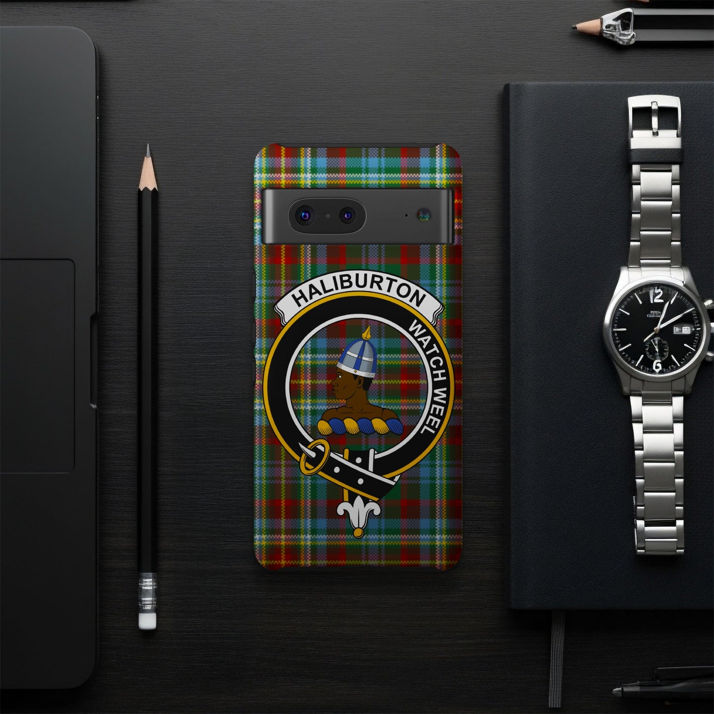 Haliburton Watch WeeL Tartan Phone Case