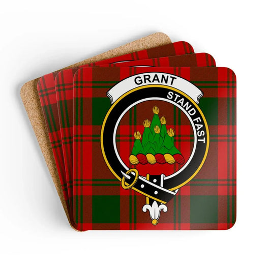 Grant Stand Fast Tartan Design Coaster product