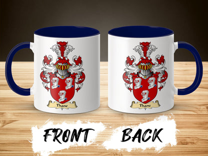 Clan Thane Scottish Coat of Arms Mug - Living Stone Gifts