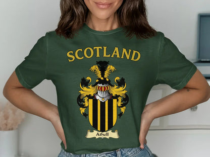 Scotland Atholl Crest Graphic Tee product