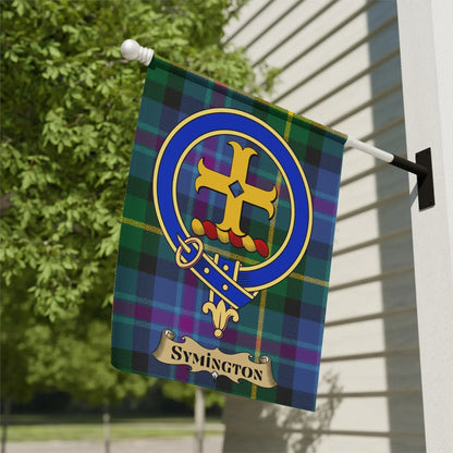 Symington Clan Tartan Outdoor Display Flag product type