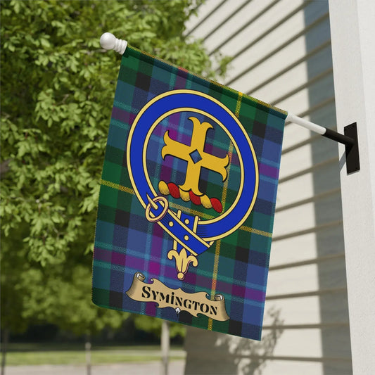 Symington Clan Tartan Outdoor Display Flag product type