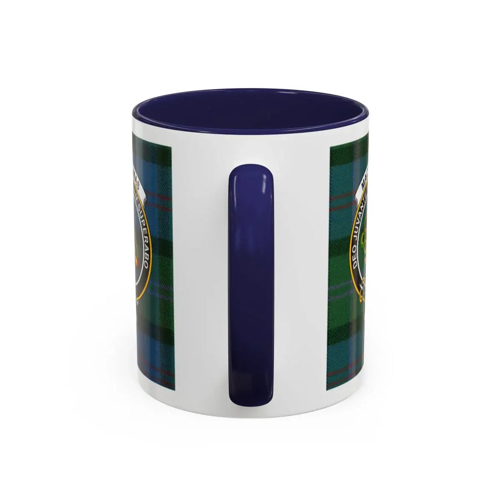 Scottish Clan Crest Plaid Design Coffee Mug