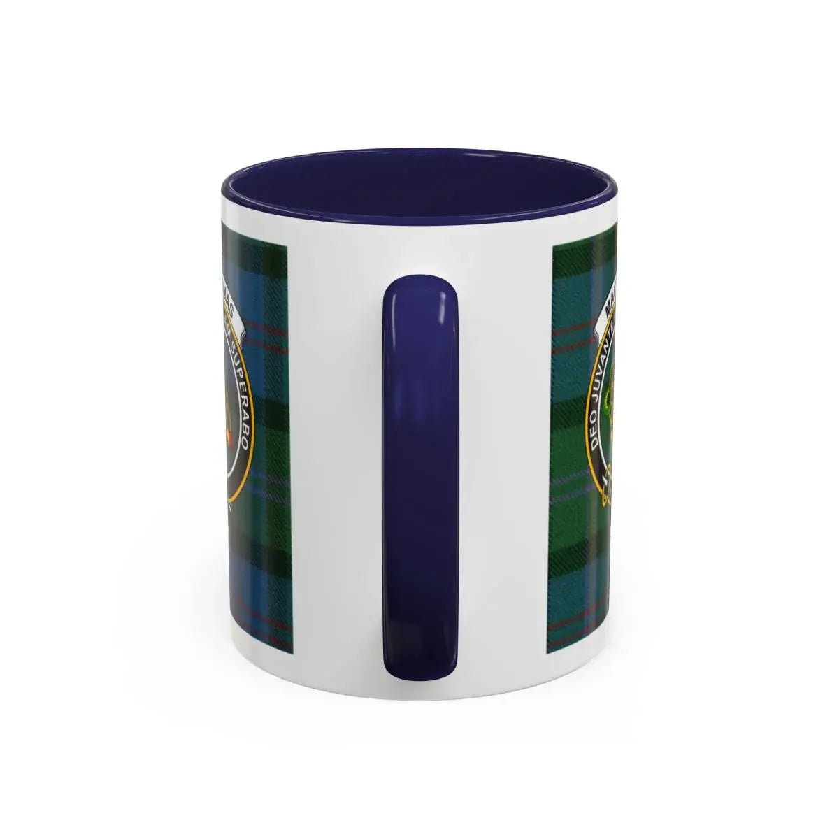 Scottish Clan Crest Plaid Design Coffee Mug
